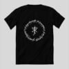 Camiseta Senhor dos Anéis O Hobbit Masculina Feminina Preto Design Branco, camisetas personalizadas, camisetas geek online, camisetas geek em promoção, camisetas geek, camisetas nerd, cultura geek, cultura nerd